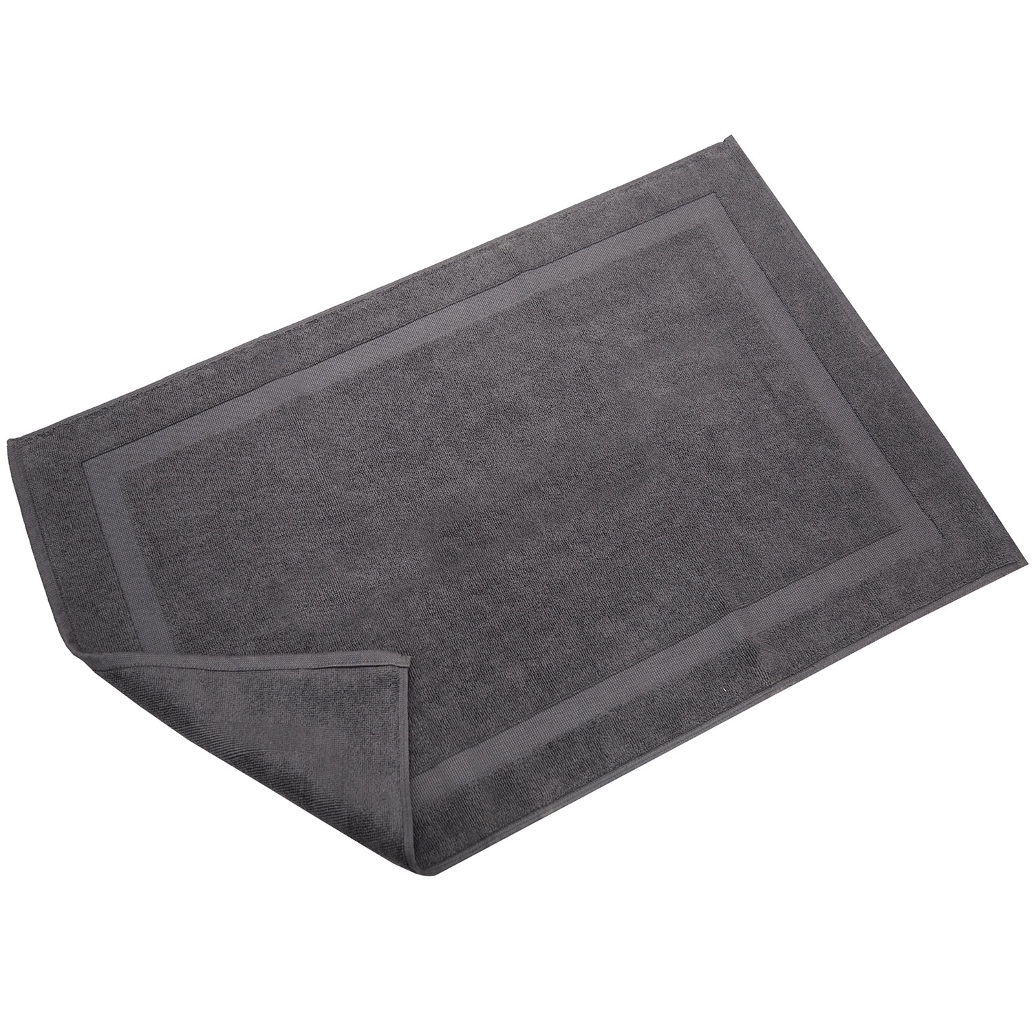 100 Cotton Grey Floor Towel/Floor Mat 200g STARS Hotel Supplies